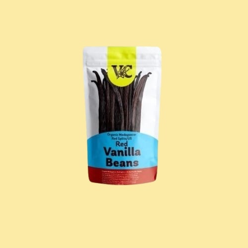 Organic Madagascar Red Splits/US Red Vanilla Beans